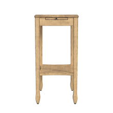 Load image into Gallery viewer, Manufactured Wood Rectangular End Table With Shelf - Beige