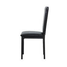 Load image into Gallery viewer, Metal Frame Dining Seats (Set of 4) - Black