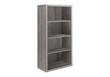Load image into Gallery viewer, Four Tier Bookcase - Taupe