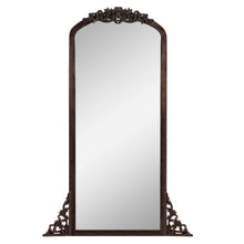 Load image into Gallery viewer, 67" Solid Wood Framed Full Length Mirror - Brown