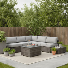 Load image into Gallery viewer, Stylish Entertainment Sectional Set, Outdoor Living