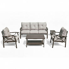 Load image into Gallery viewer, Patio Furniture Set With Coffee Table And Cushions For Backyard