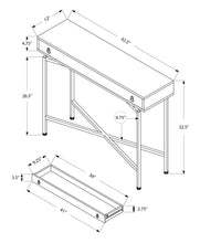 Load image into Gallery viewer, Accent Console Table For Entryway, Functional Storage Drawer
