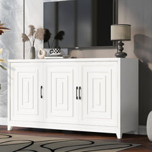 Load image into Gallery viewer, TV Stand For TVs Up To 65", Modern Entertainment Center Media Console Cabinet With 2 Spacious Storage Space, Solid Wood Legs For Living Room