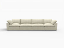 Load image into Gallery viewer, 160" Blend Modular Sofa - Khaki