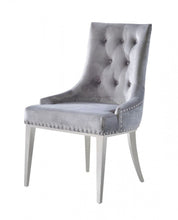 Load image into Gallery viewer, Tufted Dining Chairs (Set of 2) - Gray