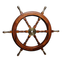 Load image into Gallery viewer, Ship Wheel - Brown