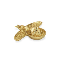 Load image into Gallery viewer, 8" Bumble Bee Cast Iron Vanity Tray - Gold