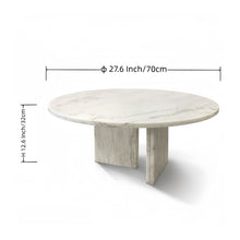 Load image into Gallery viewer, Luxury Coffee Table With Unique Veining, Unique Stone Design