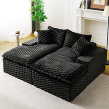 Load image into Gallery viewer, Double Chaise Lounge With Full Compressed Sponge