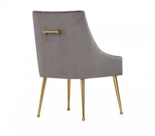 Load image into Gallery viewer, Rosegold Dining Chairs (Set of 2) - Gray / Rose