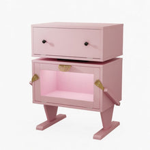 Load image into Gallery viewer, Robot LED Nightstand With 360° Rotating Drawer