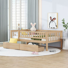 Load image into Gallery viewer, Multi Functional Wooden Daybed Bed