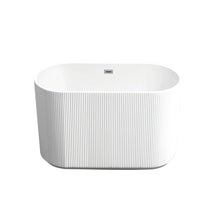 Load image into Gallery viewer, Linear Freestanding Soaker Tub