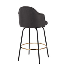 Load image into Gallery viewer, Ahoy - Contemporary Fixed Height Counter Stool Round Footrest (Set of 2)