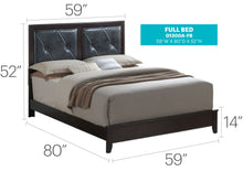 Load image into Gallery viewer, Padded Headboard Bed