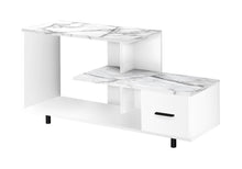 Load image into Gallery viewer, 47" Cabinet Enclosed Storage TV Stand - White