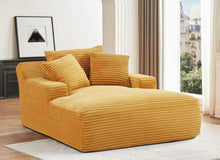 Load image into Gallery viewer, Cloudline - Oversized Chaise Lounge, Modern Comfy Couch With Full Foam Cushioning, Cozy Sleeper Sofabed