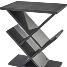 Load image into Gallery viewer, Solid Wood Pedestal Console Table - Black