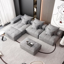 Load image into Gallery viewer, Modern Oversized Diy Combination Modular Sectional Sofa With Pillows