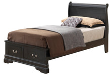 Load image into Gallery viewer, Upholstered Panel Sleigh Bed Design