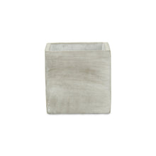 Load image into Gallery viewer, Square Pot Planter - Gray / Off White