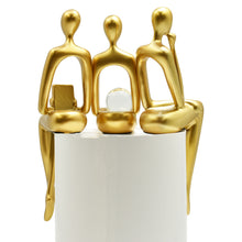 Load image into Gallery viewer, People Tabletop Sculpture (Set of 3) - Gold