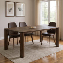 Load image into Gallery viewer, 79" Solid Wood Dining Table - Espresso