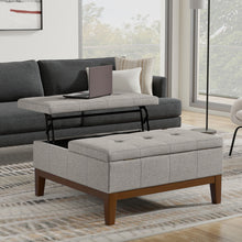 Load image into Gallery viewer, Dover - Multifunctional Lift Top Coffee Table Storage Ottoman