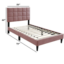 Load image into Gallery viewer, Modern Bed With Adjustable Headboard