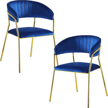 Load image into Gallery viewer, Accent Armchair For Home (Set of 2) - Blue