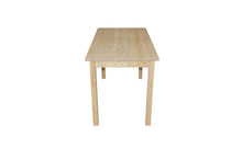 Load image into Gallery viewer, 60" Solid Wood Dining Table - Natural