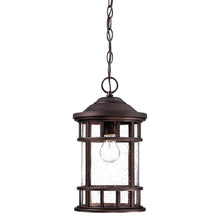 Load image into Gallery viewer, Lantern Seeded Metal Dimmable Chandelier With Clear Shades - Black