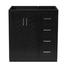 Load image into Gallery viewer, Retro Style Bathroom Vanity With 3 Drawers & Soft-Closing Doors