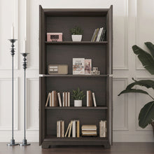 Load image into Gallery viewer, Modern Sideboard Buffet With 4 Mirrored Doors, Adjustable Shelves
