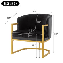 Load image into Gallery viewer, Upholstered Reading Accent Armchair For Living Room