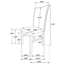 Load image into Gallery viewer, Wawona - Upholstered Dining Side Chair (Set of 2) - Gray