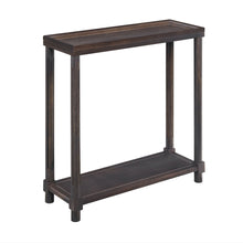Load image into Gallery viewer, Narrow Side End Tables With Shelf (Set of 2)