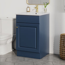 Load image into Gallery viewer, Bathroom Vanity With Sink, Cabinet With Adjustable Shelf
