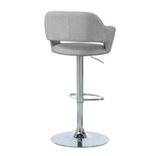 Load image into Gallery viewer, Metal Low Back Bar Height Bar Chair - Light Gray And Silver