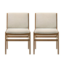 Load image into Gallery viewer, Contemporary Dining Chair Set Upholstered Fabric With Rubberwood Frame