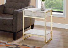 Load image into Gallery viewer, Accent Side Table, Storage Drawer, Spacious Tabletop