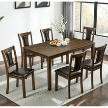 Load image into Gallery viewer, Modern Dining Table Set With Upholstered Chairs