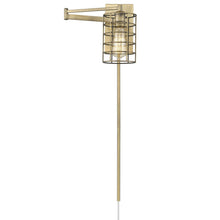 Load image into Gallery viewer, Industrial Metal Wall Sconce - Gold