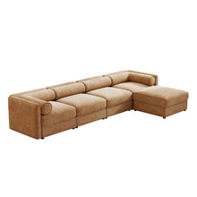 Load image into Gallery viewer, Contemporary Elegant Sofa With Storage And Ottoman