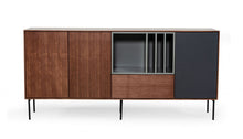 Load image into Gallery viewer, Urban Buffet Server - Warm Brown / Gray And Charcoal