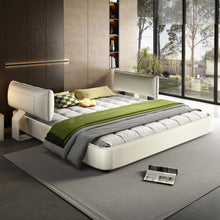 Load image into Gallery viewer, Cloud Bed Frame With Oversized Padded Movable Headboard