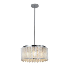 Load image into Gallery viewer, Seven Light Crystal Chandelier With Shades - Clear