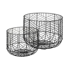 Load image into Gallery viewer, Tabletop Sculpture (Set of 2) (392173) - Black