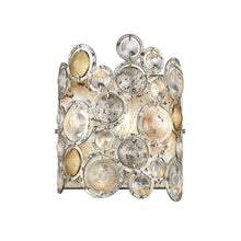 Load image into Gallery viewer, Vitozzi 1-Light Antique Leaf Sconce - Silver